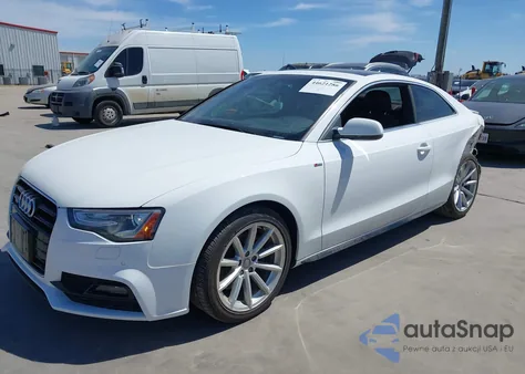 2017 Audi A5 2.0T Sport from USA, damaged, VIN WAUD2AFR3HA001640